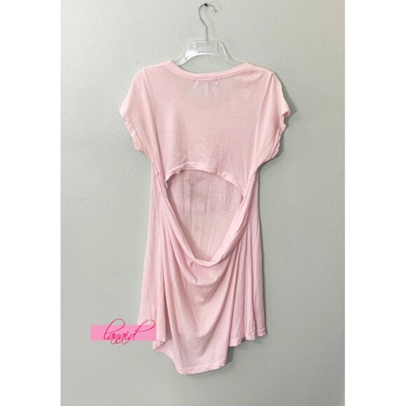 Wildfox Digital Cat Daisy Dress Baby Open Cut-Out Draped Back Backless A-Line S - Picture 7 of 16